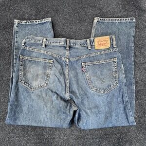 Levis 550 Jeans Mens 40x30 Relaxed Fit Tapered Leg Denim Red Tab Vintage